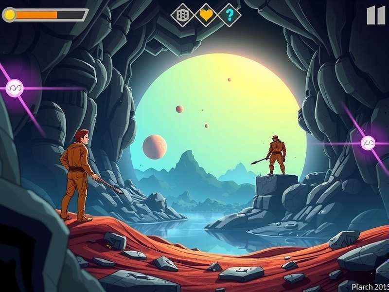 Ponda Galaxy Explorer Gameplay Screenshot